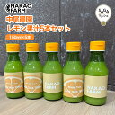 中尾農園 レモン果汁5本セット