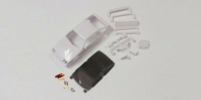 京商MinizトヨタスプリンタートレノAE86エアロホワイトボディセット(未塗装)