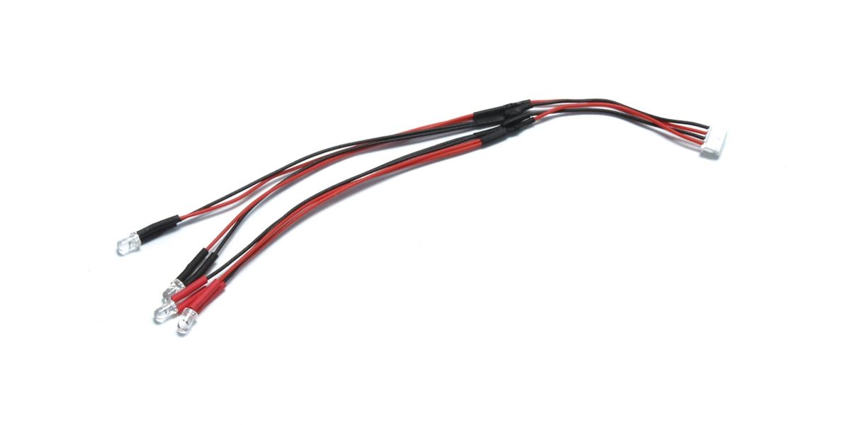 京商 LEDライトユニット クリア&レッド(MINI-Z Sports & Mini-Z 4x4 Crawler用) MZW429Rのサムネイル