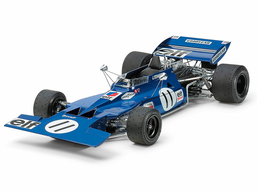 TAMIYA 1/12スケールプラモデル　タイレル003 1971 MONAO GP エッチングパーツ付