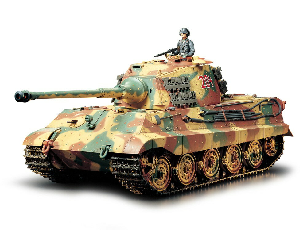 タミヤ　1/16 RC戦車組み立てキット　キングタイガー　フルオペレーションセット※後払い、代引き不可商品