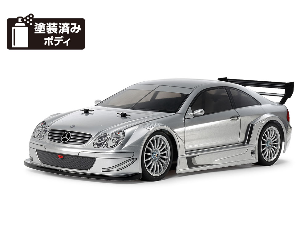 タミヤ　1/10RCキット メルセデスベンツCLK AMG Racing Version ボディ塗装済みキット (TT-02シャーシ)