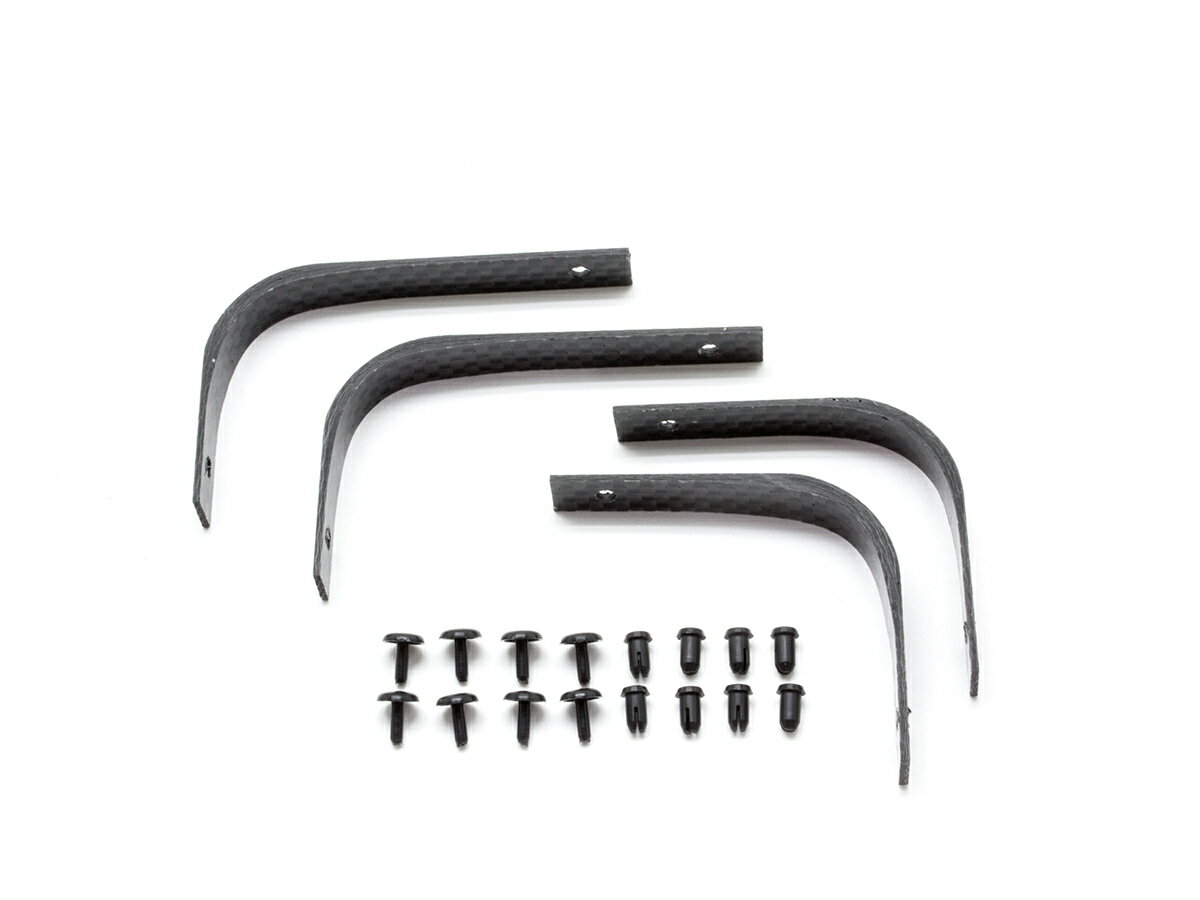 インフィニティ R0223 ボディスティフナーサイド用Lタイプ・1/8レーシング（カーボングラファイト）