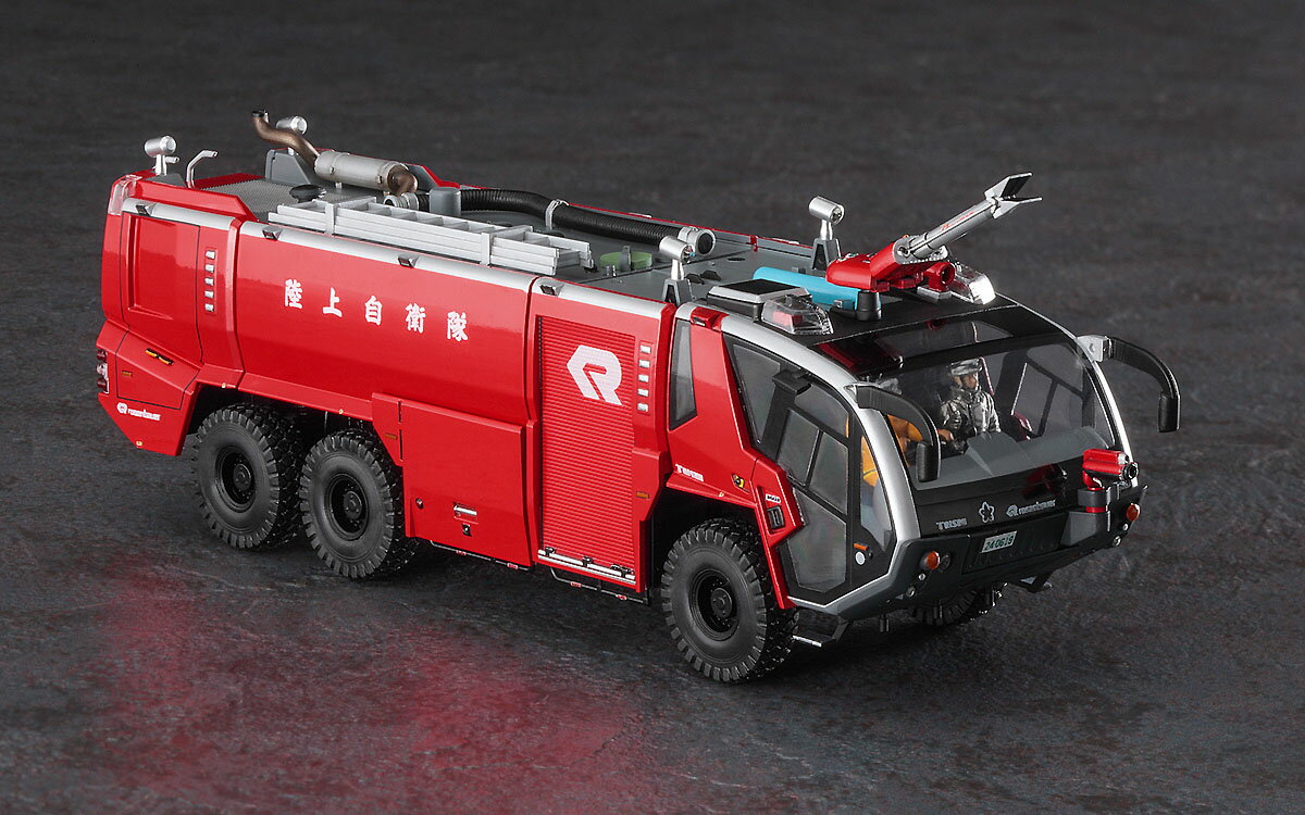 HASEGAWA 1/72 プラモデルローゼンハウアーパンサー6x6 空港用化学消防車
