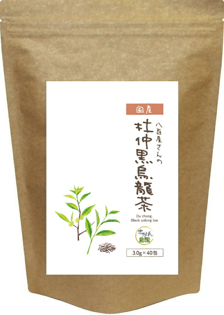 杜仲茶 国産 黒烏龍茶 国産 3.0g×40包