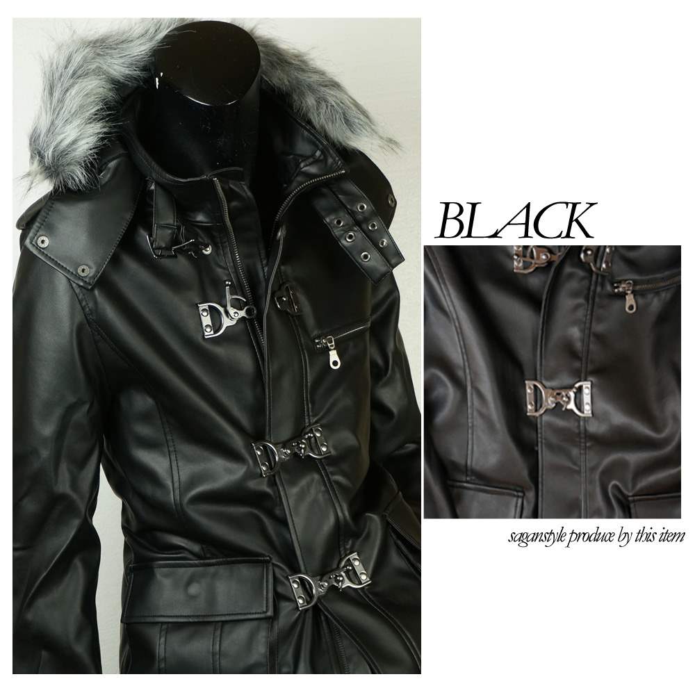 【送料無料】ファイヤーマン コート メンズ ハーフコート ミリタリーコート ダッフルコート おしゃれ パーカー ファー アウター 防寒 ファイヤーマンコート S290905-06 og1男 かっこいい 服 おしゃれ ちょいわる モテ服 流行 トレンド インスタ映え