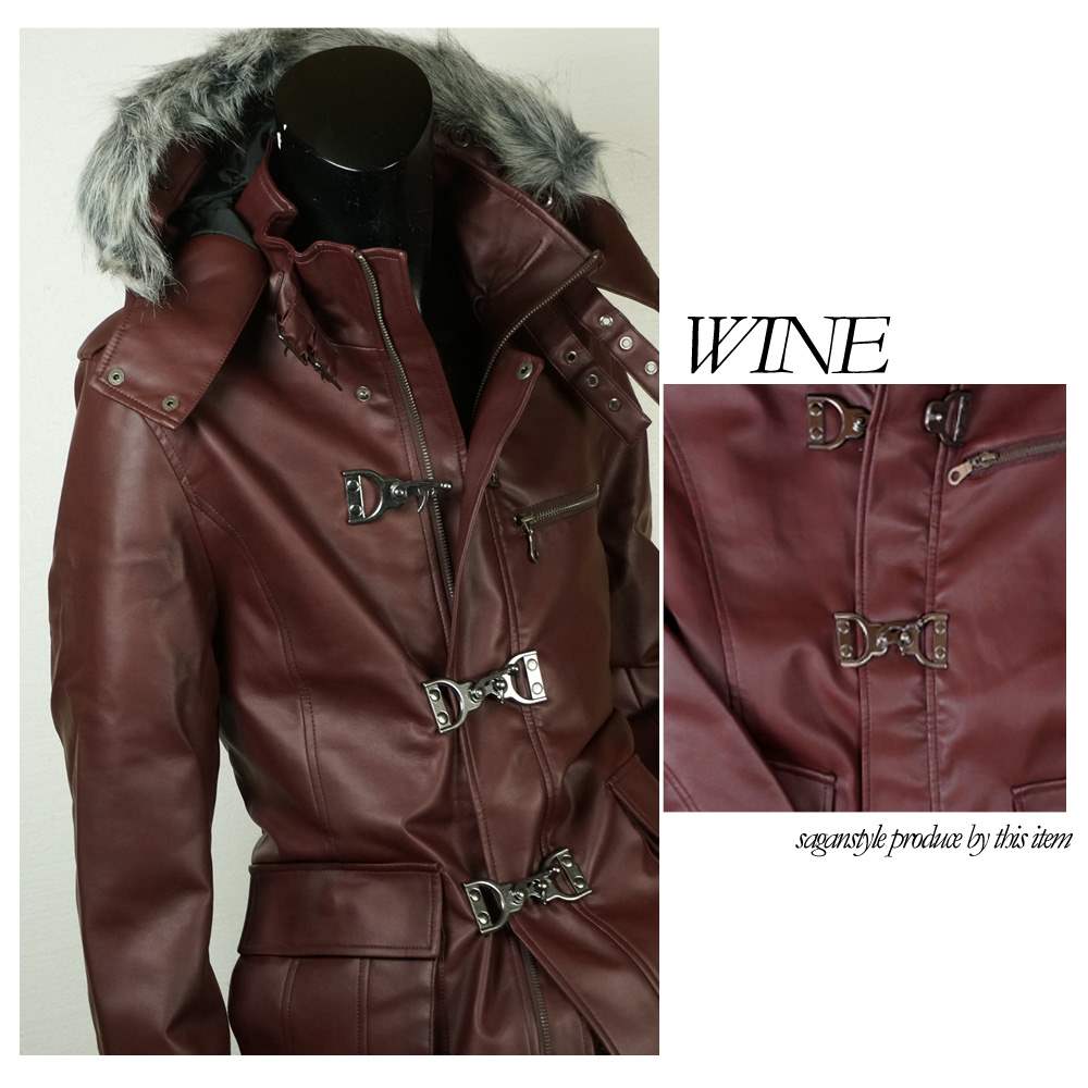 【送料無料】ファイヤーマン コート メンズ ハーフコート ミリタリーコート ダッフルコート おしゃれ パーカー ファー アウター 防寒 ファイヤーマンコート S290905-06 og1男 かっこいい 服 おしゃれ ちょいわる モテ服 流行 トレンド インスタ映え