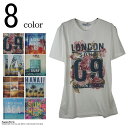 半袖 Tシャツ プリント 全8柄 tシャツ メンズ ティーシ...