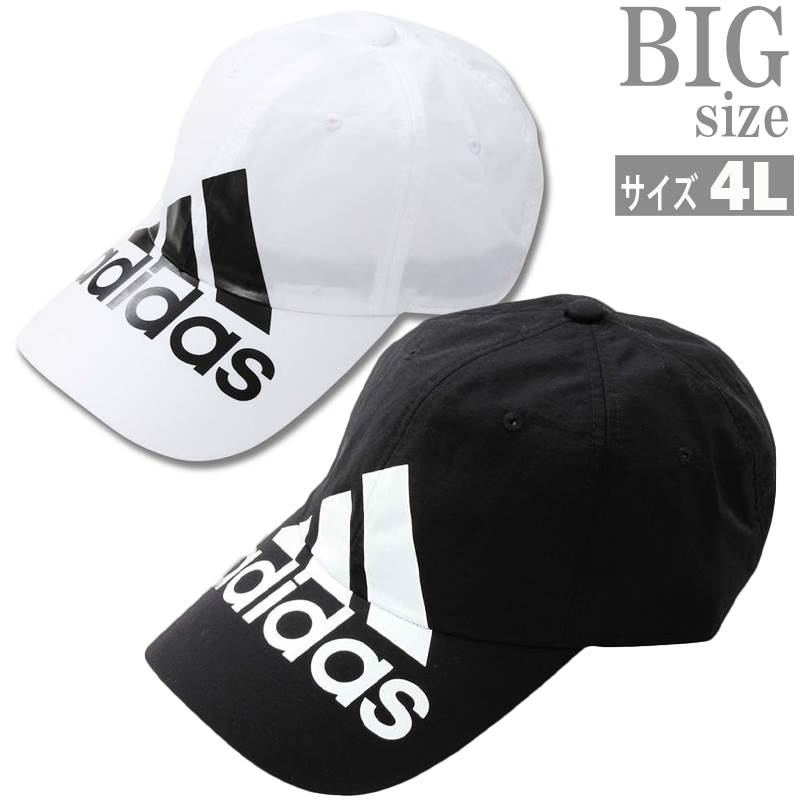 Rakuten - キャップ adidas アディダス 大きいサイズ メンズ 吸湿 速乾 ナイロンタッサー 帽子 ロゴ 男 かっこいい 服 C040930-04