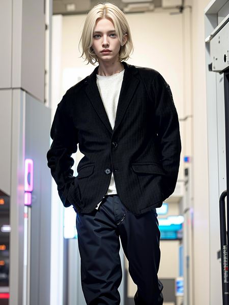 メンズ 男性 ケーブル素材テーラードジャケット アウター 2B 無地 ストレッチ オフィス ビジネス きれいめ カジュアル 春 男 かっこいい 服 I060306-03