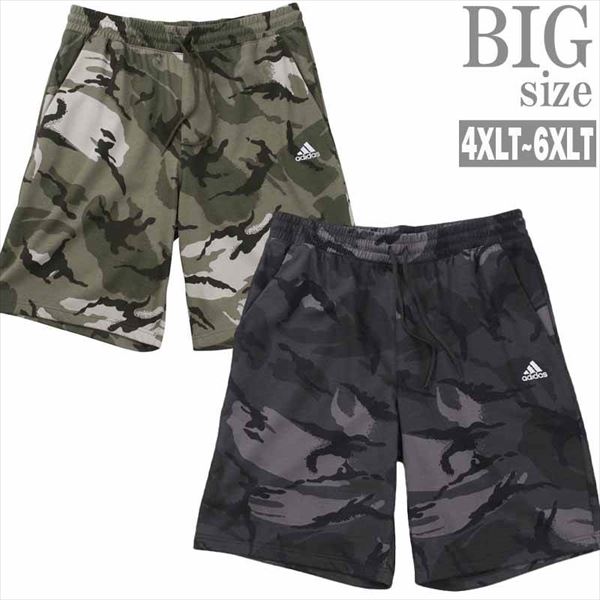 ハーフパンツ ショーツ 大きいサイズ メンズ adidas アディダス カモフラ 迷彩 総柄 スポーツ 男 かっこいい 服 C060410-07