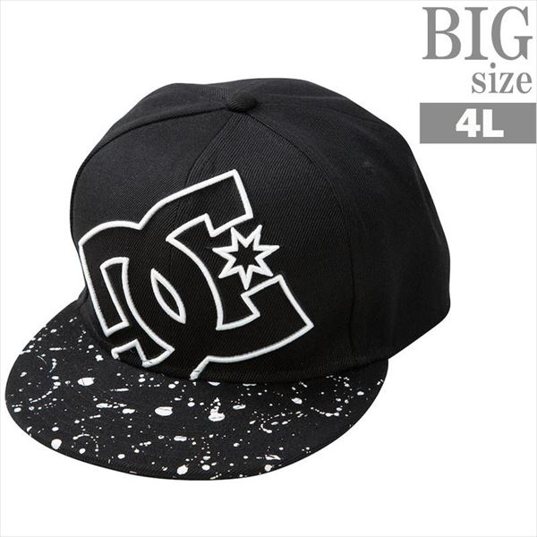 Rakuten - キャップ DCSHOES 大きいサイズ メンズ フラットバイザー ロゴ 刺繍 ブランド スナップバック 男 かっこいい 服 C070225-06