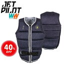 ジェットパイロット JETPILOT セール 40%オフ 送料無料 LEWY-C4 F/E ネオ ベスト JA21296 ブラック/マール Lサイズ サップ