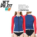 ジェットパイロット JETPILOT ラッシュガード 送料無料 プロシリーズ レディース L/S ラッシー S19513 サップ