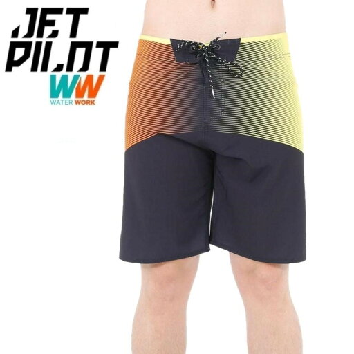 ジェットパイロット JETPILOT ボードパンツ 送料無料 フレア メンズ ボードショーツ W19901 イエロー/オレンジ 32インチ ジェットパイロット JETPILOT ボードパンツ 送料無料 フレア メンズ ボードショーツ W19901 イエロー/オレンジ 32インチ