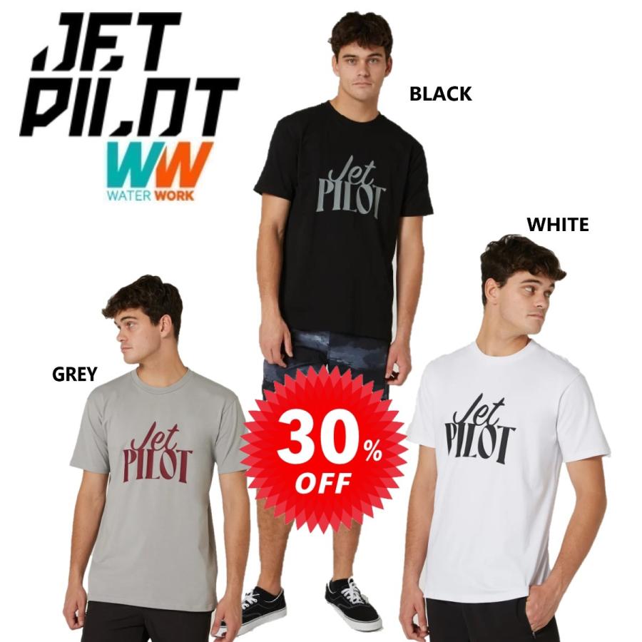 樂天商城 - 大きいサイズ SALE 30%オフ ジェットパイロット JETPILOT Tシャツ セール 送料無料 コントラスト Tシャツ S23601