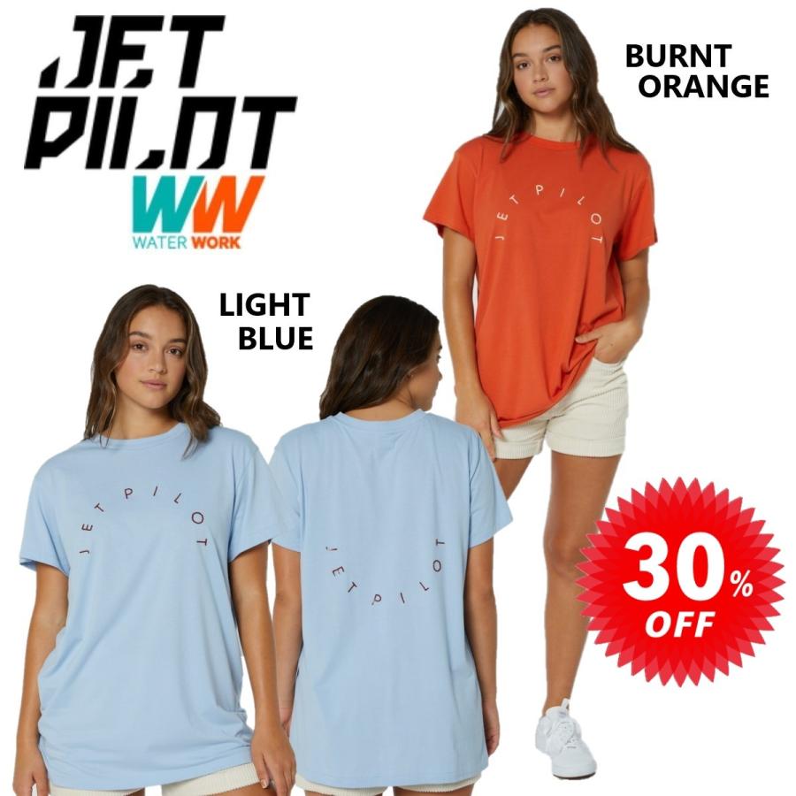 樂天商城 - ジェットパイロット JETPILOT Tシャツ セール 30%オフ 送料無料 アーチ SS レディース Tシャツ S22009