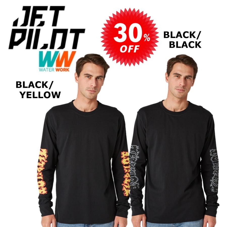 樂天商城 - 大きいサイズ ジェットパイロット JETPILOT セール 30%オフ Tシャツ 送料無料 レイザー LS Tシャツ W22611 長袖 ロンT