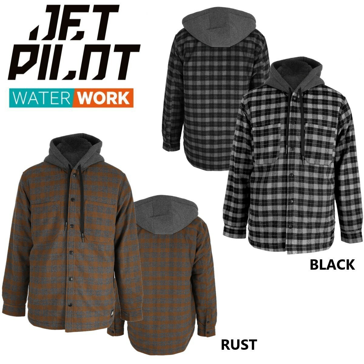 樂天商城 - ジェットパイロット JETPILOT アウター 送料無料 キルテッド シェルパ ジャケット JPW84 ワークウェア