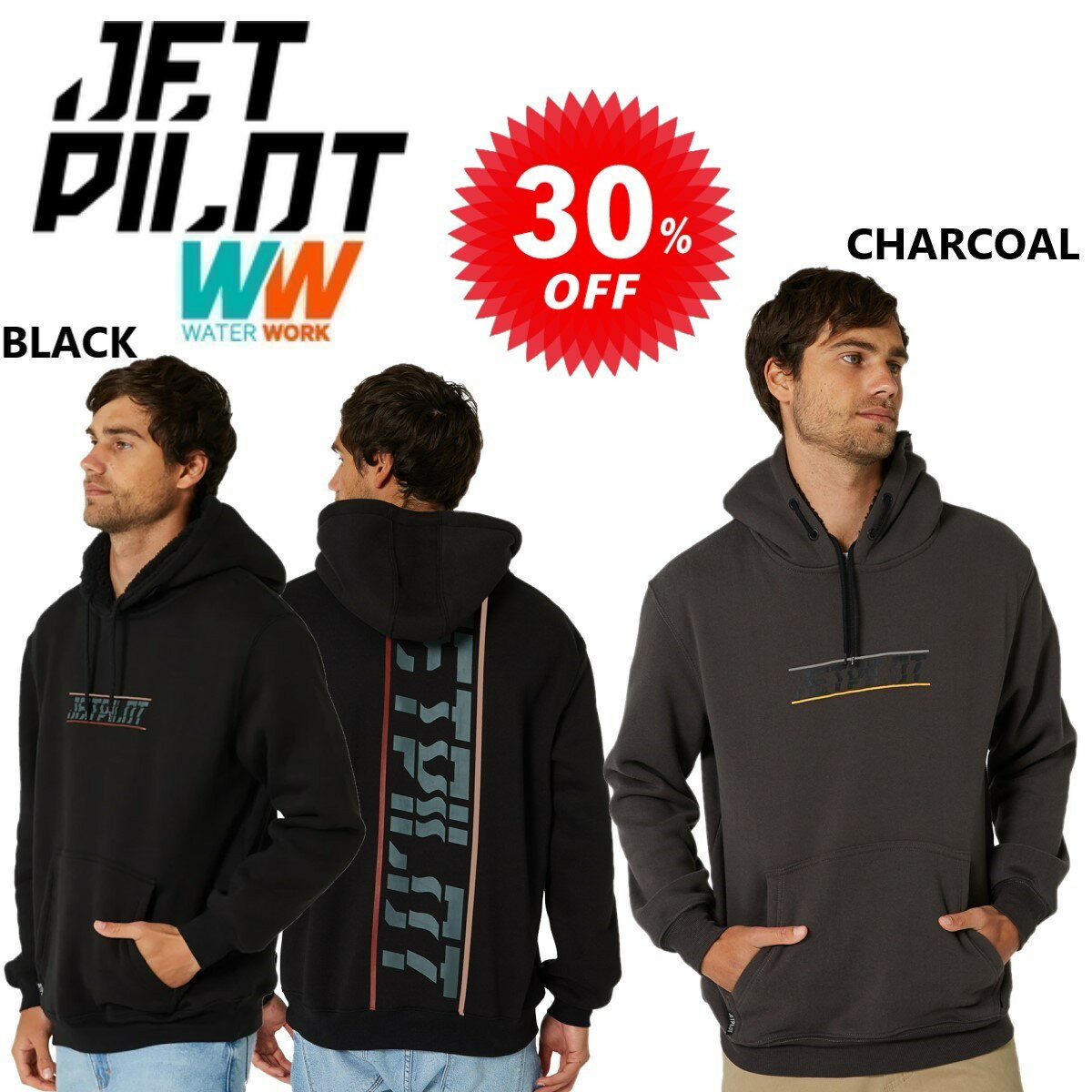 樂天商城 - ジェットパイロット JETPILOT パーカー セール 30%オフ 送料無料 ユナイテッド プルオーバー W23712 フーディー トレーナー