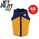 ジェットパイロット アウトレット セール 40%オフ 送料無料 ライフジャケット フェリックス ベスト S-JA20110CE ネイビー/マスタード M
