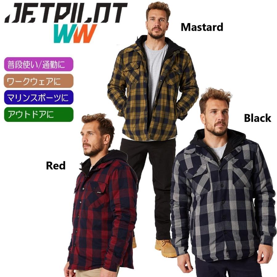 樂天商城 - ジェットパイロット JETPILOT アウター 送料無料 キルト フランネル ジャケット JPW49 ユニセックス マリン コート ワークウェア