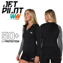 ジェットパイロット JETPILOT レディース フード付きラッシュガード 長袖 ペーサー L/S フーデッド ラッシー S23022