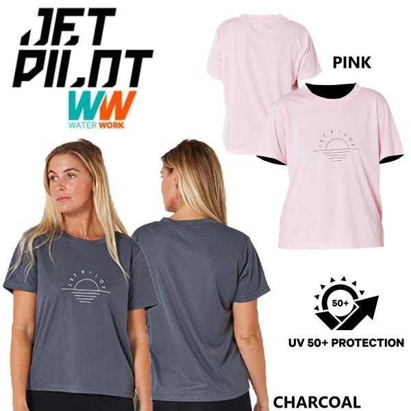 樂天商城 - ジェットパイロット JETPILOT レディース Tシャツ 速乾 送料無料 ペーサー ハイドロ Tシャツ S23012