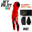ジェットパイロット JETPILOT 2024 ウェットスーツ 送料無料 RX VAULT ボルト レース ジョン JA22155C レッド/グレー/カモ ロングジョン