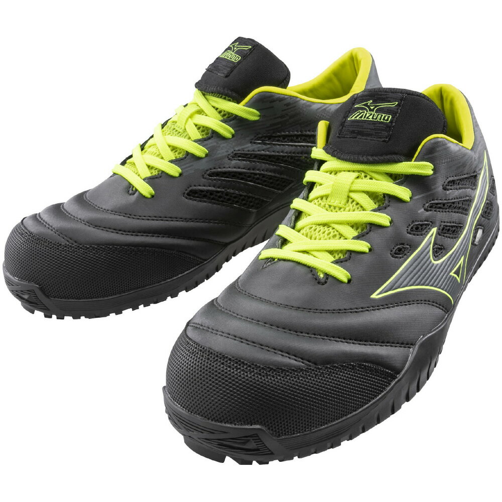 【即納】MIZUNO F1GA190009 安全靴 オールマイティ TD11L 軽量 紐 運輸業向け JSAA・普通作業用(A種) メンズ　セーフティーシューズのサムネイル