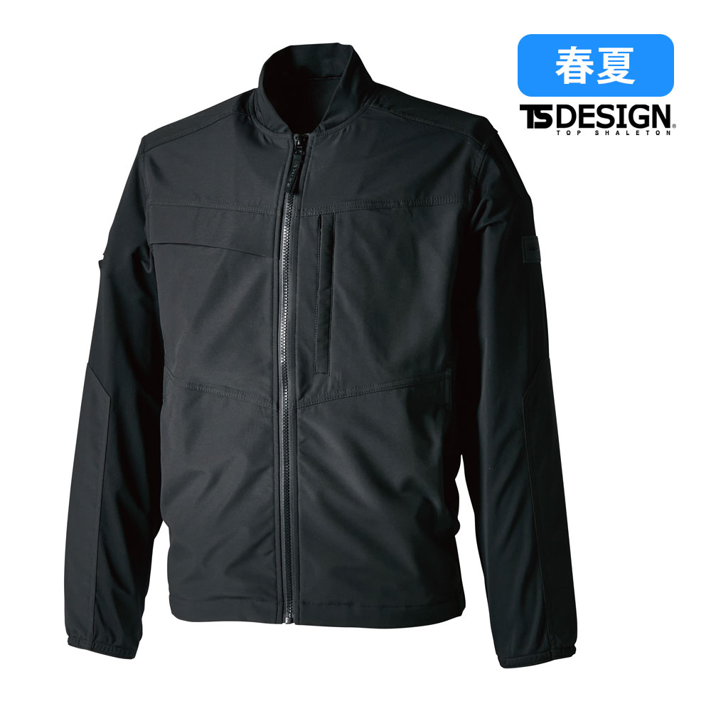 Rakuten - 5036 ニッカーズ ハイブリッド ジャケット TSDESIGN ティーエス 長袖 冷感 消臭 アイスエア ストレッチ 作業着 作業服