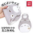 【送料無料】スタジオジブリ となりのトトロ ダイカット ミニタオル ハンドタオル 大トトロ 小トトロ グレー ジブリ ミニハンカチ プレゼント プチギフト 誕生日 バレンタイン ホワイトデー 母の日 父の日 入学祝い 新学期