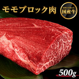 牛肉 モモ ブロック 500g 2人前～3人前 モモブロック もも かたまり肉 和牛 赤身 ローストビーフ ステーキ ブロック肉 送料無料 低温調理 母の日 父の日 ギフト プレゼント BBQ バーベキュー 真空チルド