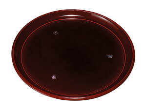 お盆トレートレイ丸盆記念品引出物7.0丸盆総溜明月【ポイント10倍】