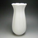 花瓶 白 陶器 花器