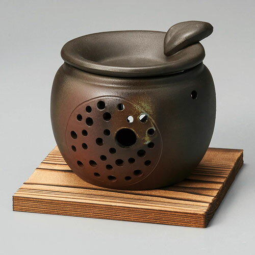 茶香炉 常滑焼 Y1103 | ちゃこうろ おしゃれ 陶器 おすすめ インセンス インセンスホルダー インテリア 置物 ギフト 敬老の日 父の日 母の日 贈り物 贈答品 陶製 陶磁器 仏具 記念品 香炉 香道 線香 お線香