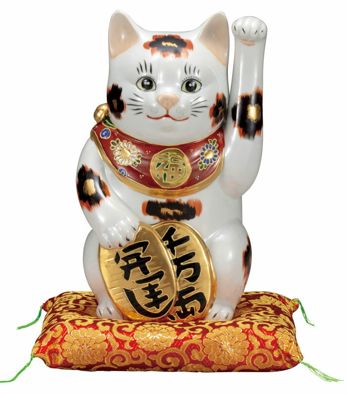 楽天市場】九谷焼 招き猫 三毛の通販 楽天市場】九谷焼 招き猫 三毛の通販