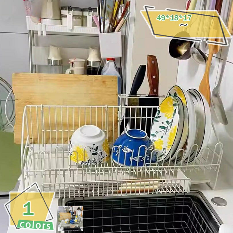 水切りラック シンク上 お皿が立つ スリム 水切りかご 大容量 食器 水切り キッチン ラック シンク 洗い物 水切りトレー シルバー 水筒 2段 ステンレス 食器乾燥ラック 台所 バスケット 新生活 RaogtCYU