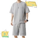 セットアップ メンズ スウェット 上下 tシャツ 半袖 上下 セット 夏服 ジャージ メンズ 上下セット 2点セット 夏 セット メンズ セットアップ 大きいサ...