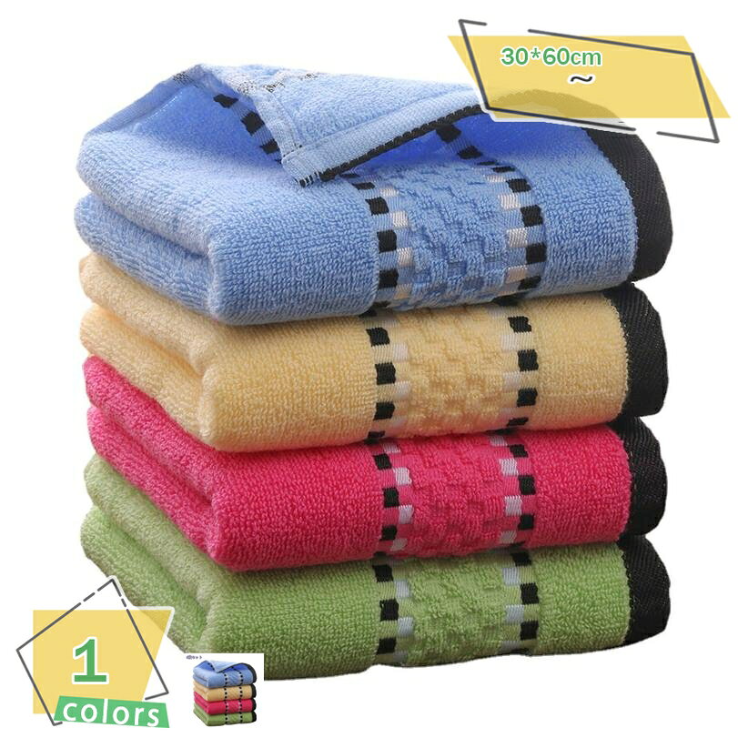 300円OFFクーポン 軽量 フェイスタオル 4枚セット 女の子ふんわり 高速吸水 速乾抗菌防臭 耐久性 毛羽落ち少ない 肌触り良い おしゃれ 可愛い ストライプ柄 女の子ミニバスタオル 家庭用、業務用、スポーツなどにも最適 四季通用 RaogtCYU