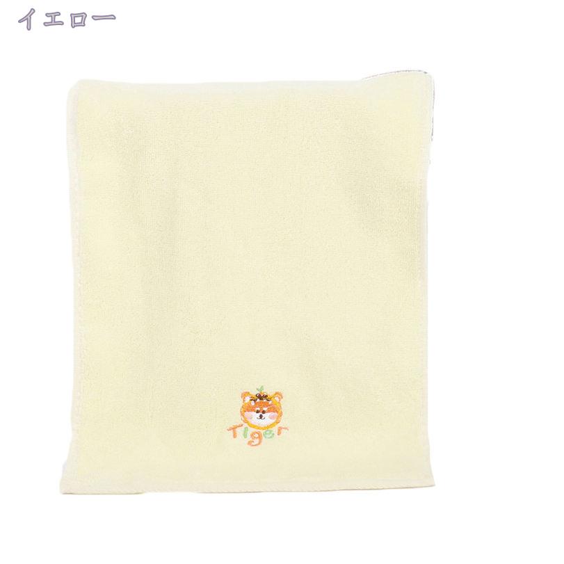 サイバーショップ01の460円OFFクーポン 犬柄 フェイスタオル タオル セット 綿 キャラクター ふかふか 高速吸水 速乾抗菌防臭 耐久性 毛羽落ち少ない 肌触り良い おしゃれ 可愛い 女の子ミニバスタオル 家庭用、業務用、スポーツなどにも最適 四季通用 RaogtCYU｜アングル2