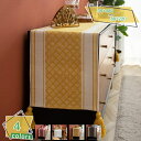 テーブルランナー 北欧風 タッセル