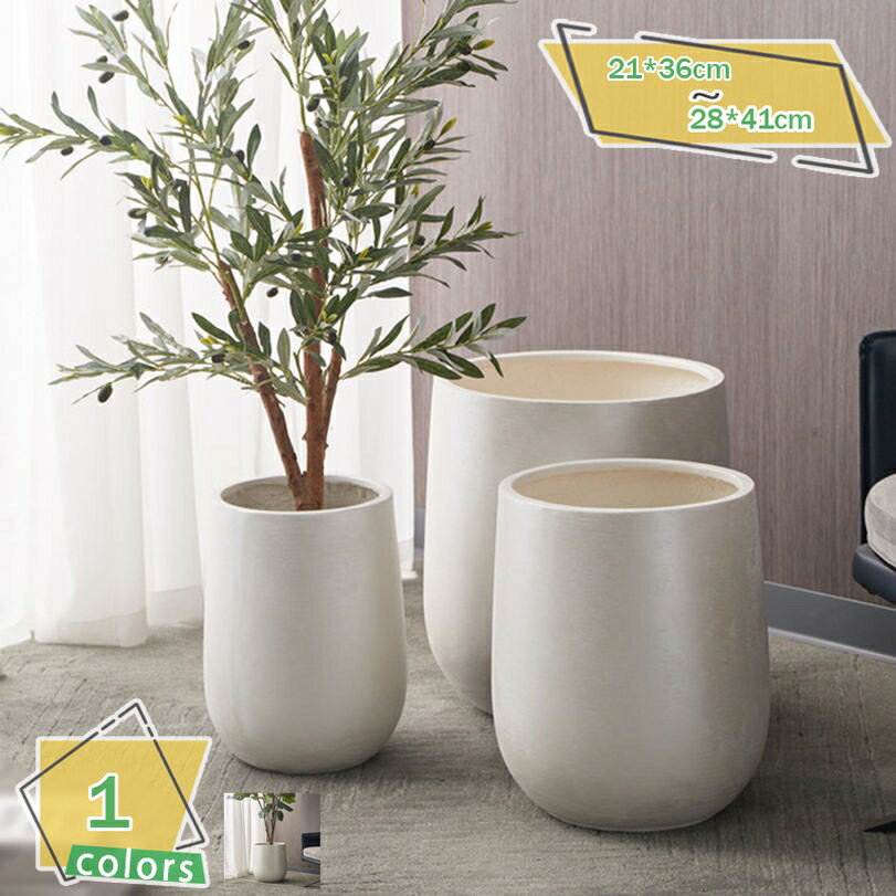 2000円OFFクーポン 排水できる セメント製プランター 特大 植物用プラントポット 園芸用品 庭木鉢 鉢植..