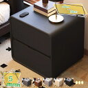 1000円OFFクーポン ベッドサイドテーブル 収納付き 隙間 サイドテーブル ナイトテーブル 無垢材の引き出し 組み立ては不要です ド モダンなデザイン 寝室 リビングルー 小さめスリム 引き出しおしゃれ 引き出し 低い