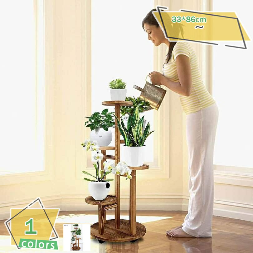 1000円OFFクーポン フラワースタンド 花台 室内外兼用 プランタースタンド 園芸ラック 観葉植物 花棚 ..