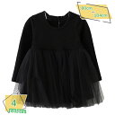 500円OFFクーポン ベビー チュールワンピース 長袖 秋 冬 秋冬 キッズ 子供 スカート 子どもワンピース ワンピ チュール ワンピース 姉妹 お揃い 服 赤ちゃん 秋服 冬服 姉妹コーデ 通園 姉妹服 女の子 かわいい おしゃれ 結婚式 発表会 RaogtCYU