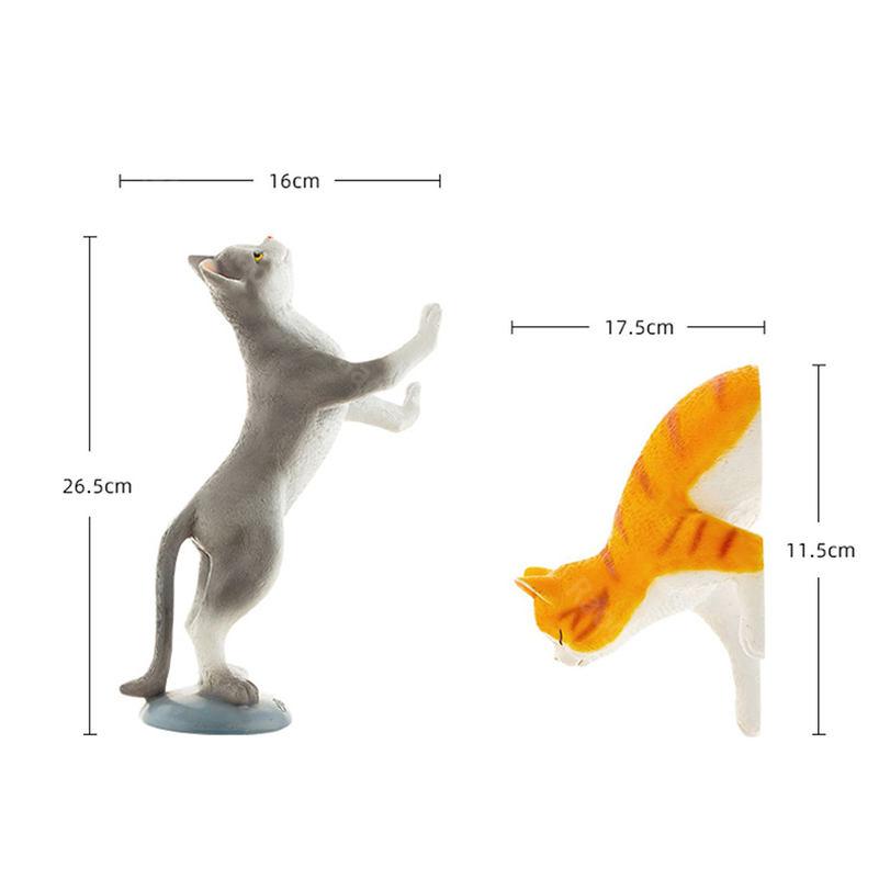 500円OFFクーポン 猫の置物 玄関 インテリア 置物 動物の彫像 かわいい 庭 オブジェ 癒しグッズ リビングルーム クリエイティブ デコレーション ワインキャビネット テレビキャビネット ホーム オフィス 工芸品 装飾 プレゼント RaogtCYU saibashop01-10282657 サイバーショップ01 サンプル画像3