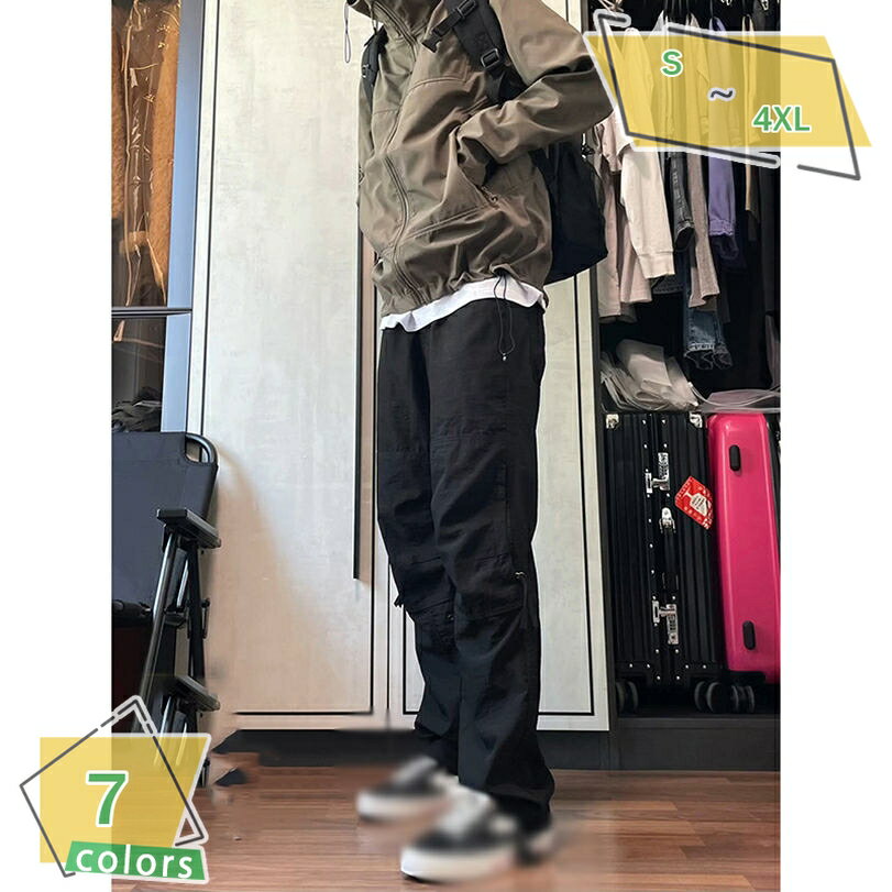 777円OFFクーポン カーゴパンツ メンズ スキニー パンツ ミリタリー ジョガーパンツ ワークパンツ 作業ボトムス 無地 定番 アウトドア 多機能 ゆったり ワークパンツ カジュアル ロングパンツ 調整紐 スウェット ミリタリーパンツ 作業服 ズボン RaogtCYU