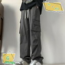 カーゴパンツ メンズ 大きいサイズ メンズ ズボン ゆったり ワイドカーゴパンツ イージーパンツ ズボン ロングパンツ リラックスパンツ スポーツパンツ スウェ...
