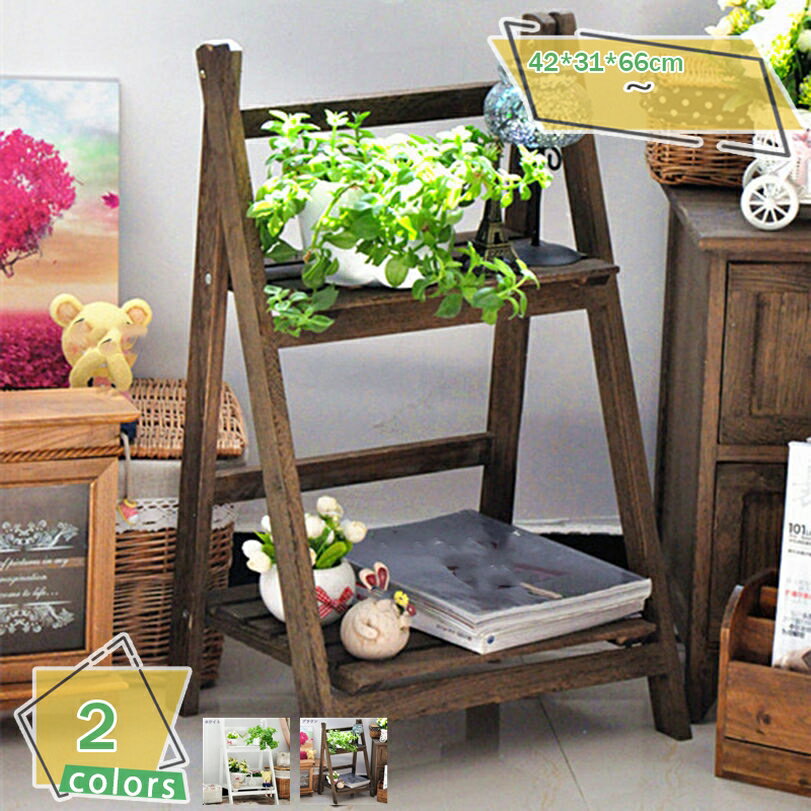 フラワースタンド 2段ステップ 花台 木製 玄関 ベランダ ガーデン 天然木製 玄関 木製花台 木製フラワースタンド 無垢 植物ポットスタンド 植木鉢台 園芸ラック 植木鉢スタンド 花台 盆栽スタンド 植物スタンド 置き台 鉢置きスタンド 鉢植え置き RaogtCYU